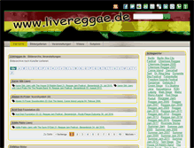 Tablet Screenshot of livereggae.de